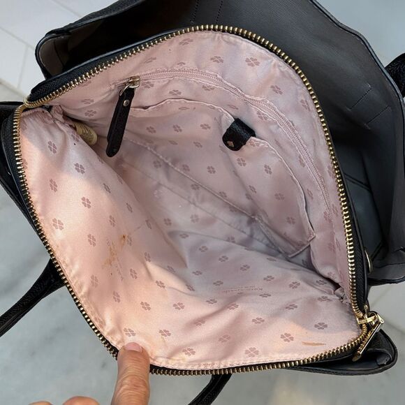 Kate Spade Margaux Saffiano Leather Large Convertible Satchel Shoulder Bag - Picture 14 of 16